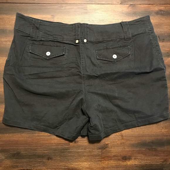 Plus size black shorts by mossimo - Picture 2 of 3